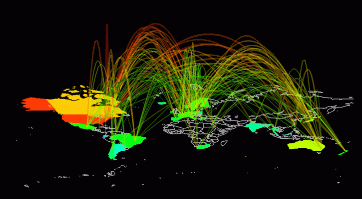 uso de internet en mundo